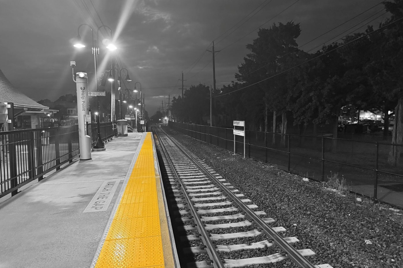 SEPARATION — Northport LIRR station